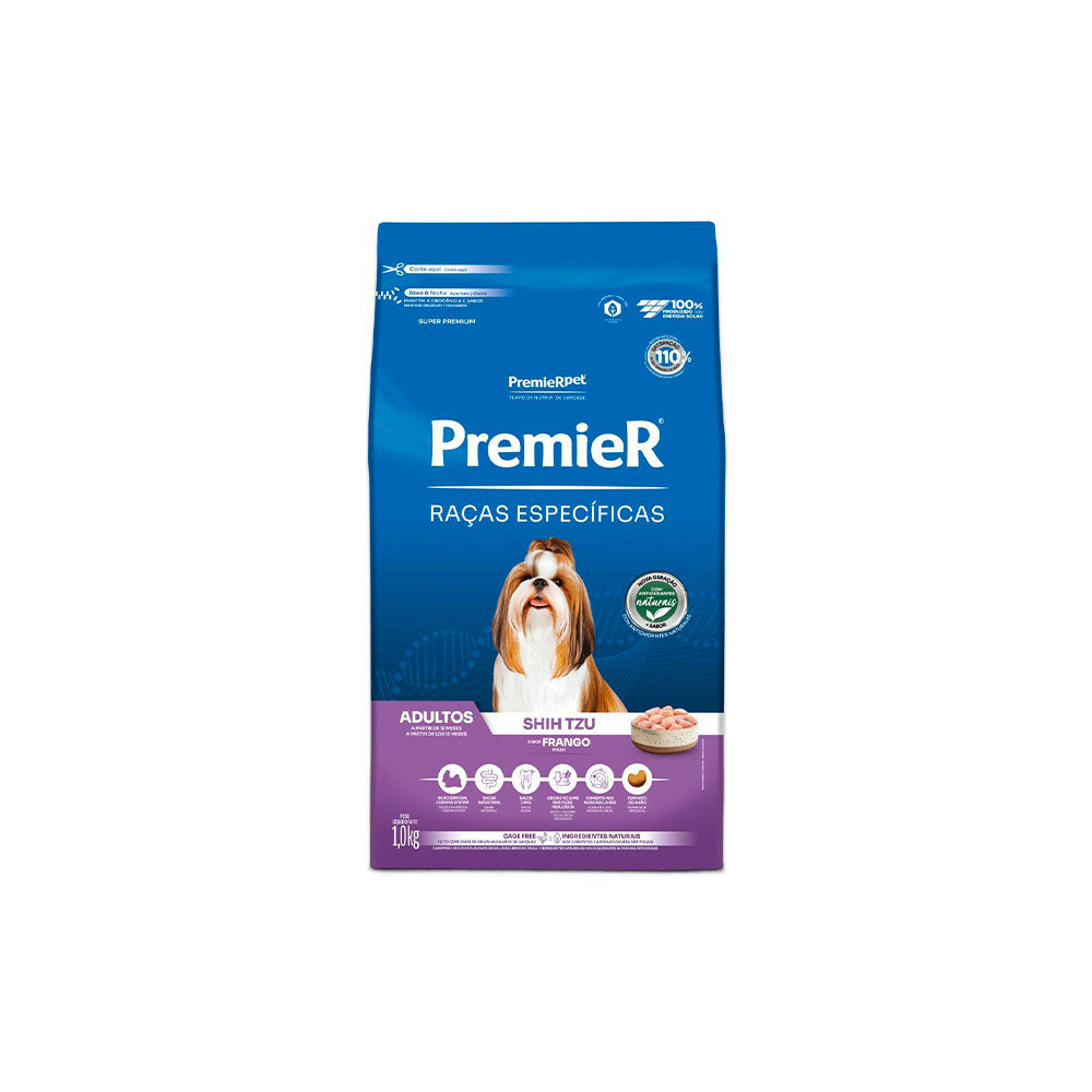 RAÇÃO PREMIER RAÇAS ESPECIFICAS SHIH TZU ADULTO