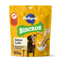 Biscoito Pedigree Biscrok para Cães Adultos Raças Grandes Leite