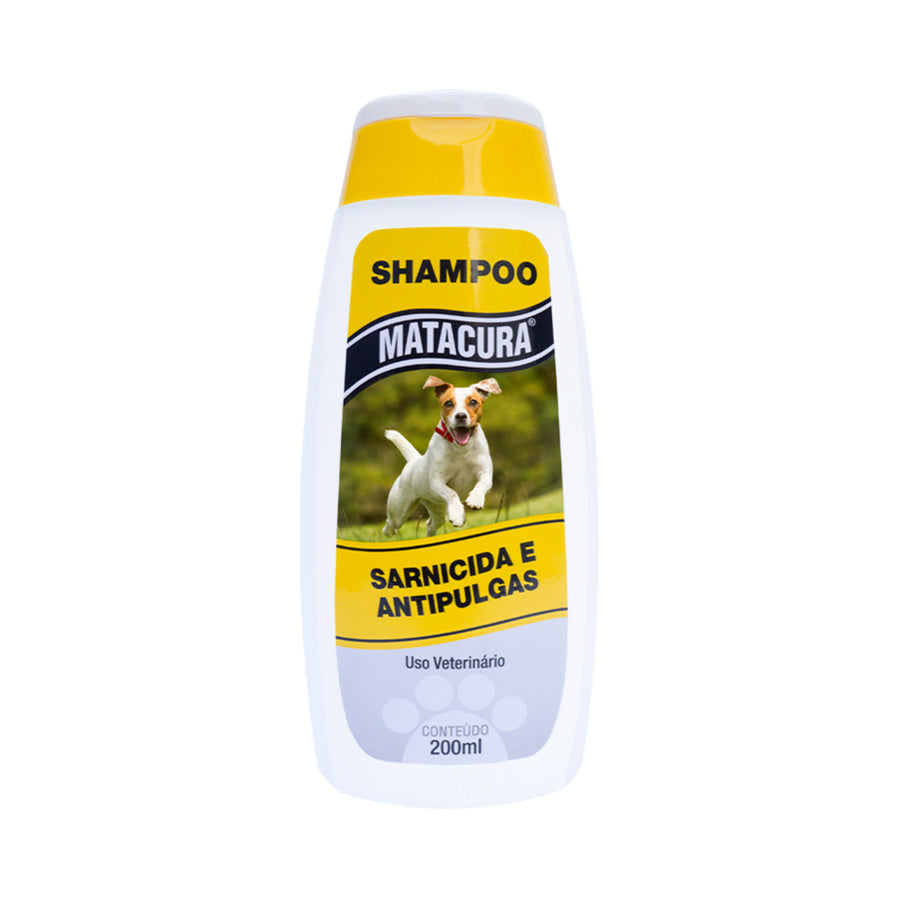 MATACURA SHAMPOO SARNICIDA E ANTIPULGAS 200ML