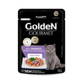 SACHE GOLDEN GOURMET - GATOS FILHOTES FRANGO, ABÓBORA & ARROZ INTEGRAL 70G