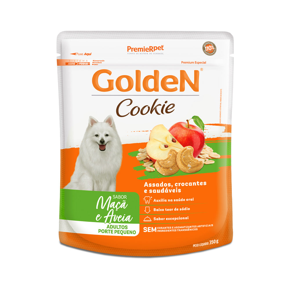 COOKIE GOLDEN ADULTO MACA E AVEIA 350G