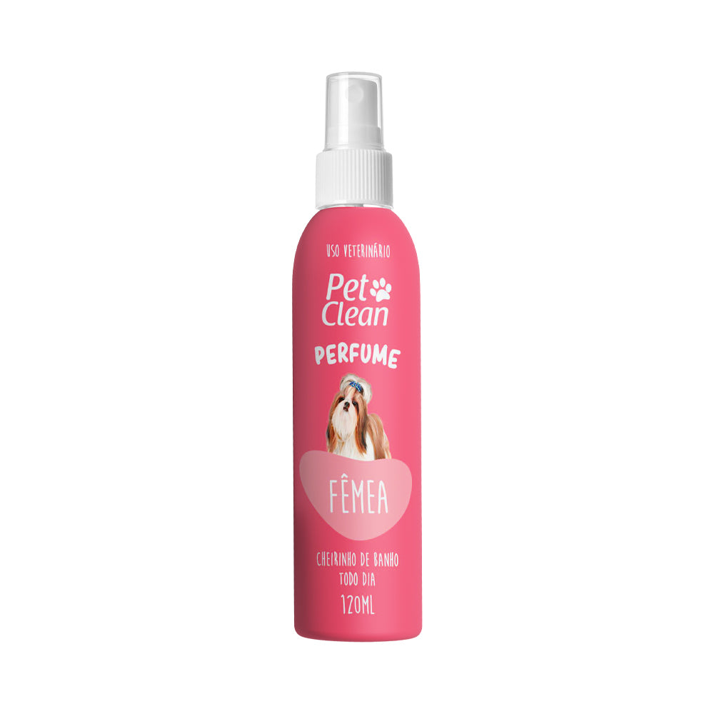 Perfume Pet Clean para Fêmea 120ml