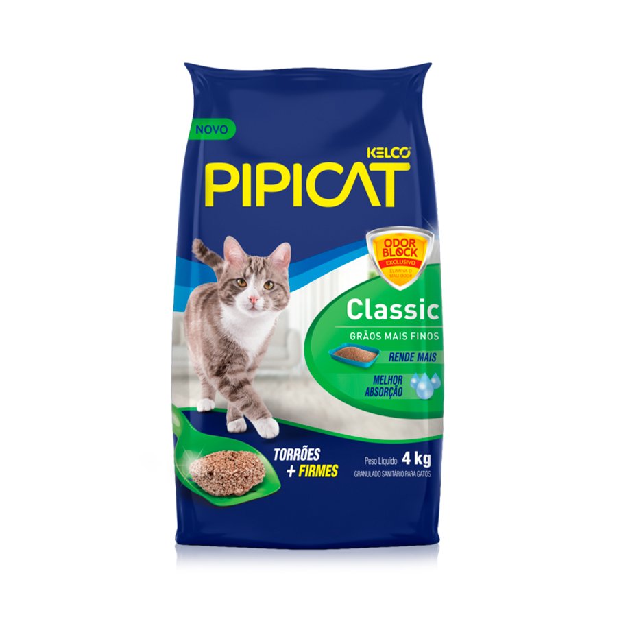 Areia Pipicat Classic para Gatos