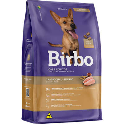RAÇÃO SECA BIRBO FRANGO CÃES ADULTOS