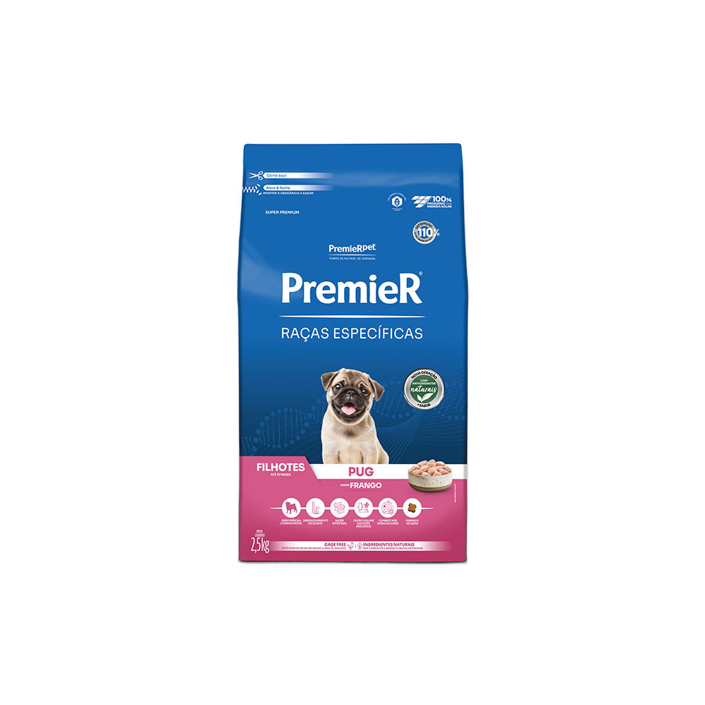 PREMIER RAÇAS ESPECIFICAS PUG FILHOTE