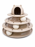 BRINQUEDO TORRE DE BOLINHAS PARA GATO