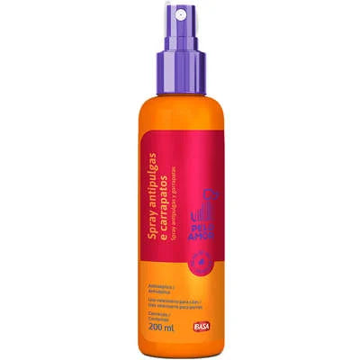 Spray Antipulgas e Carrapatos Pelo Amor Ibasa para Cães 200ml