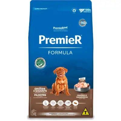 RAÇÃO PREMIER FILHOTE PORTE GRANDES E GIGANTES 15KG