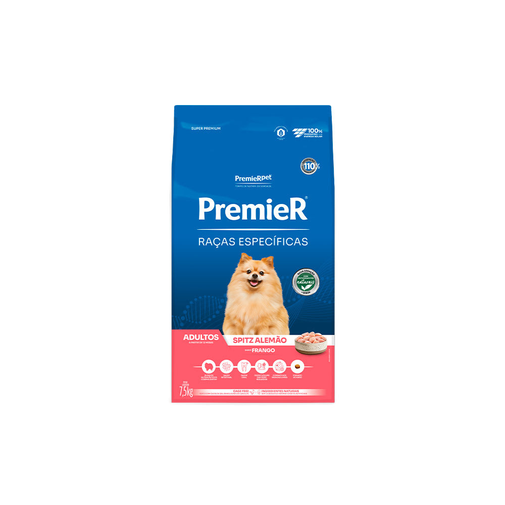 RAÇÃO PREMIER RAÇAS ESPECIFICAS SPITZ ALEMÃO ADULTO