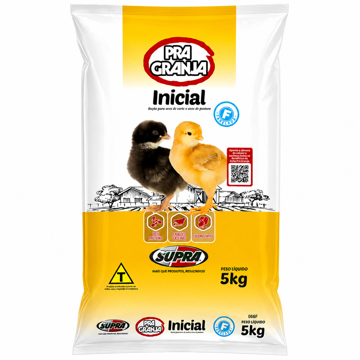 RAÇÃO AVES INICIAL SUPRA 5KG