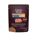 RAÇÃO ÚMIDA GRANPLUS GOURMET SACHÊ PARA GATOS ADULTOS CASTRADOS SABOR FRANGO - 85G