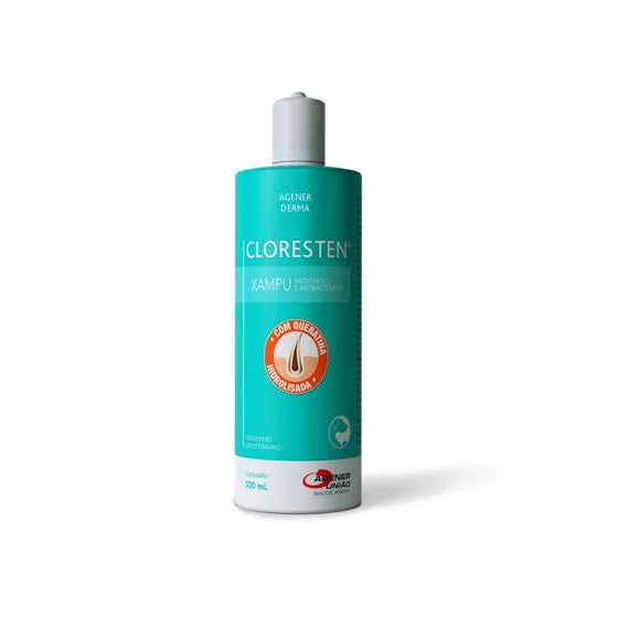 SHAMPOO CLORESTEN ANTIFÚNGICO E BACTERIANO DR.CLEAN CÃES E GATOS
