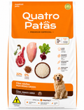 RAÇÃO QUATRO PATAS PREMIUM RAÇAS MÉDIAS E GRANDES