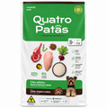 RAÇÃO QUATRO PATAS PREMIUM ESPECIAL ADULTO RAÇAS PEQUENAS E MINIS CARNE, FRANGO E ARROZ 10,1KG