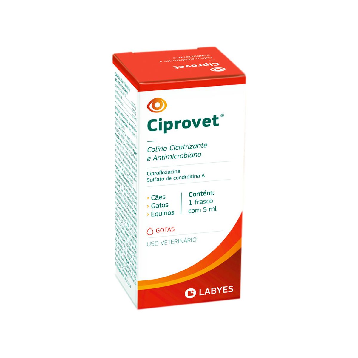 CIPROVET COLÍRIO PARA CÃES E GATOS 5ML
