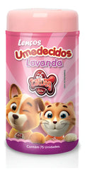 Lenço Umedecido CatDog 75 Unidades