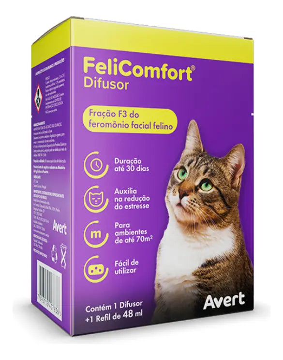 FELICOMFORT DIFUSOR + REFIL 48ML PARA GATOS - AVERT