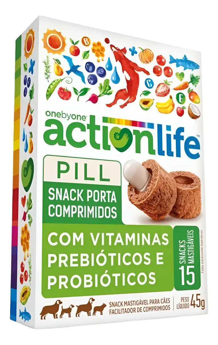 ACTION LIFE PILL (SNACK PORTA COMPRIMIDOS) 45g