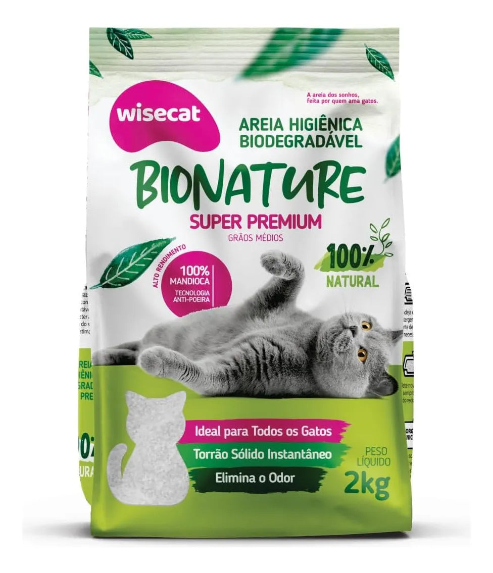 AREIA BIONATURE GRÃOS MÉDIOS