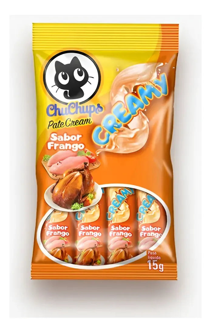 CHUCHUPS CREAMY SABOR FRANGO 15G