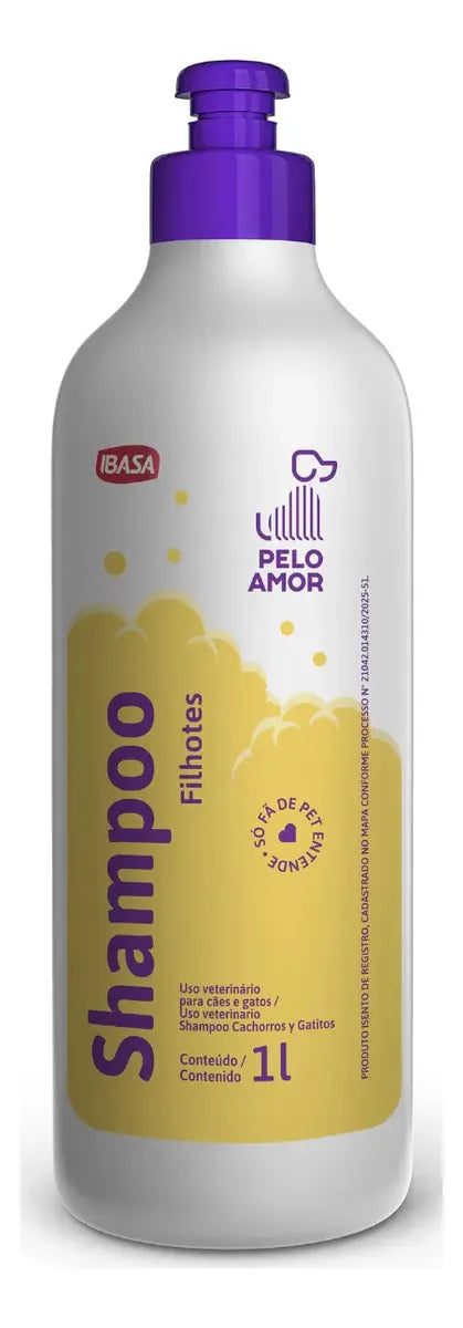 Shampoo para Cães e Gatos Pelo Amor 1L