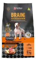 RAÇÃO BRAIN PLUS PREMIUM ESPECIAL CÃES ADULTOS POWER SUPREME 15KG