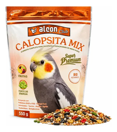 RAÇÃO ALCON CALOPSITA MIX 550G