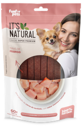 PETISCOS DE TIRAS NATURAIS FUNFOR PETS 60G