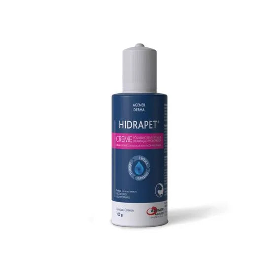 HIDRAPET CREME DERMA PARA CÃES E GATOS 100G