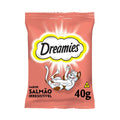 Petisco Dreamies Salmão Irresistível Gatos Adultos 40g