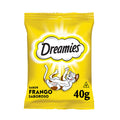 Petisco Dreamies Frango para Gatos Adultos 40 g