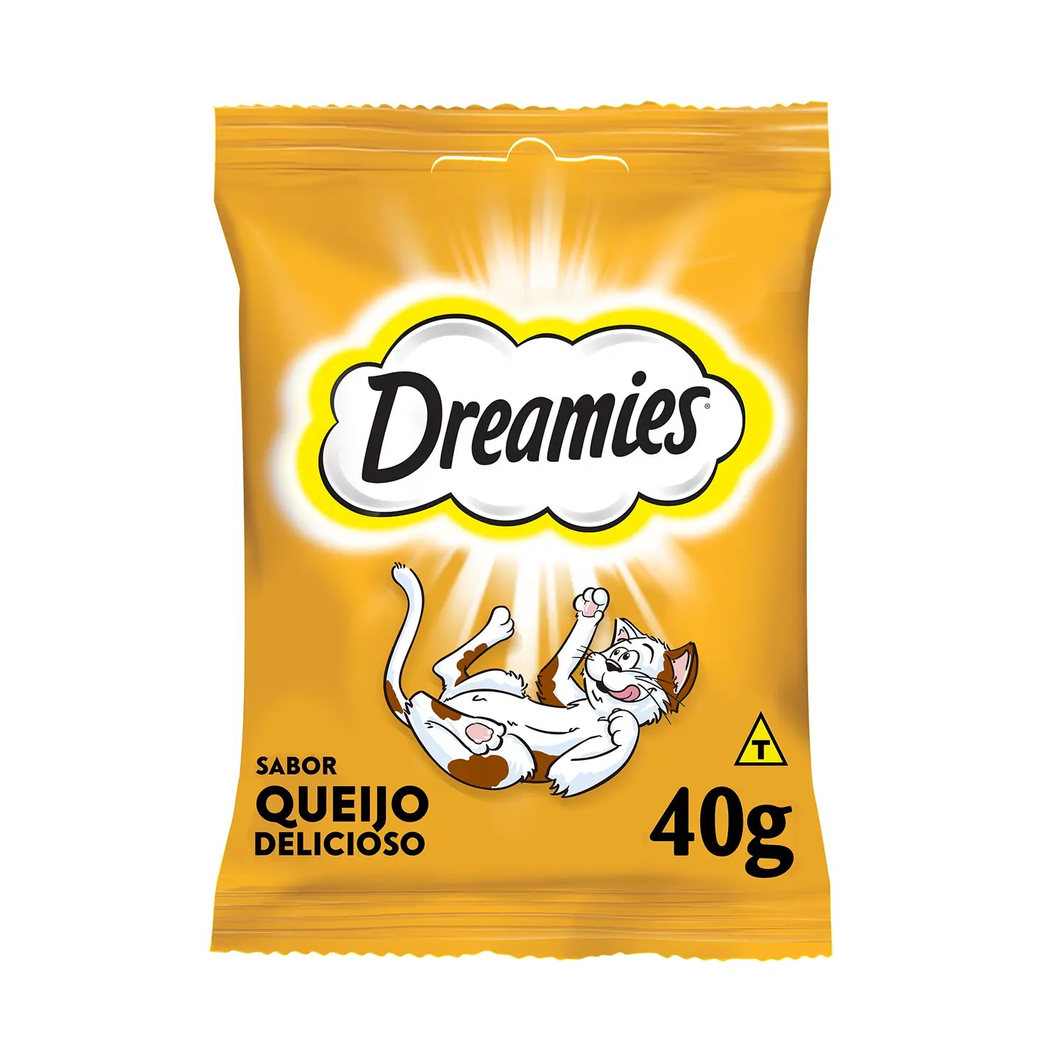 Petisco Dreamies Queijo para Gatos Adultos 40 g