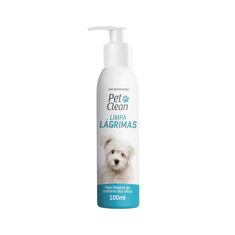 LIMPA LÁGRIMAS PARA CÃES E GATOS PET CLEAN 100ML