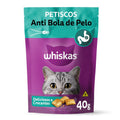 Whiskas Temptations Anti Bola de Pelos 40G