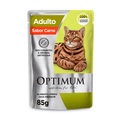 Ração Úmida Optimum Sachê Gatos Adultos Carne 85 g