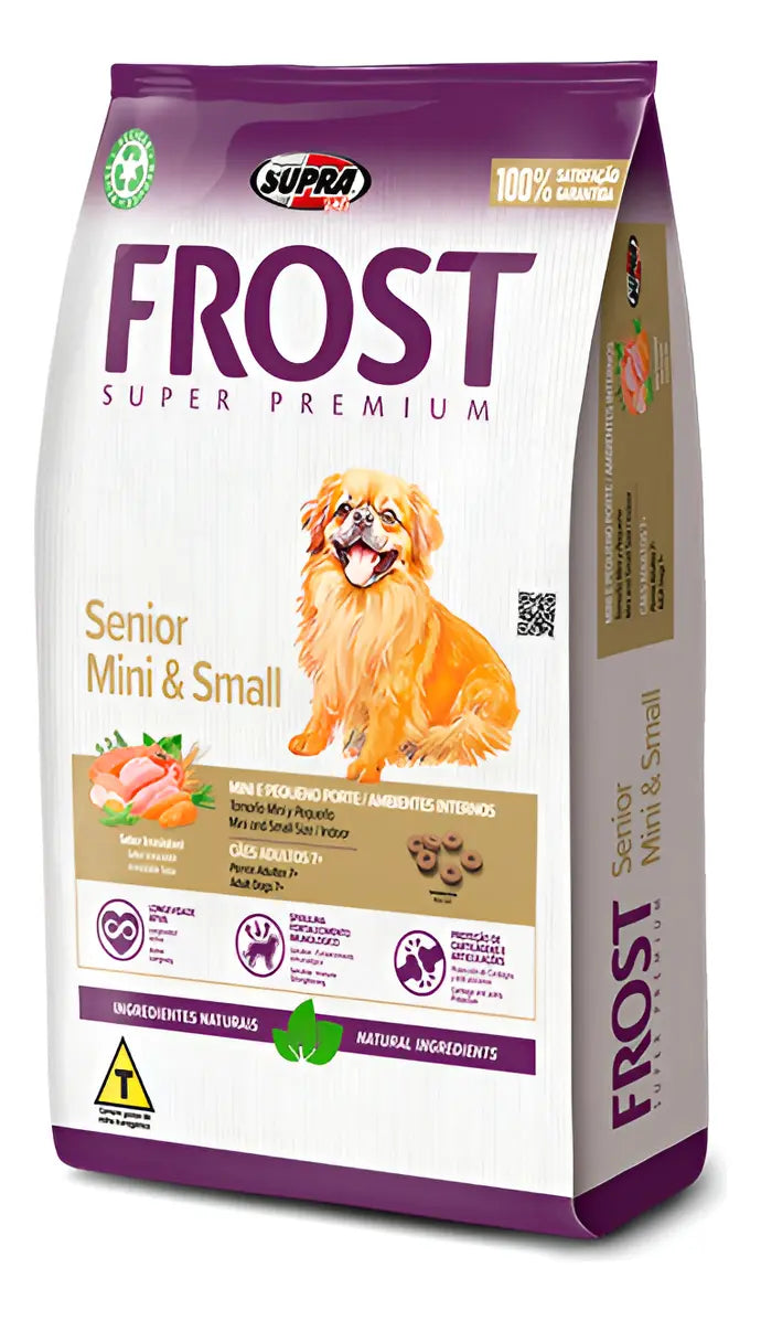RAÇÃO FROST CÃO SÊNIOR RAÇAS PEQUENAS 2,5KG