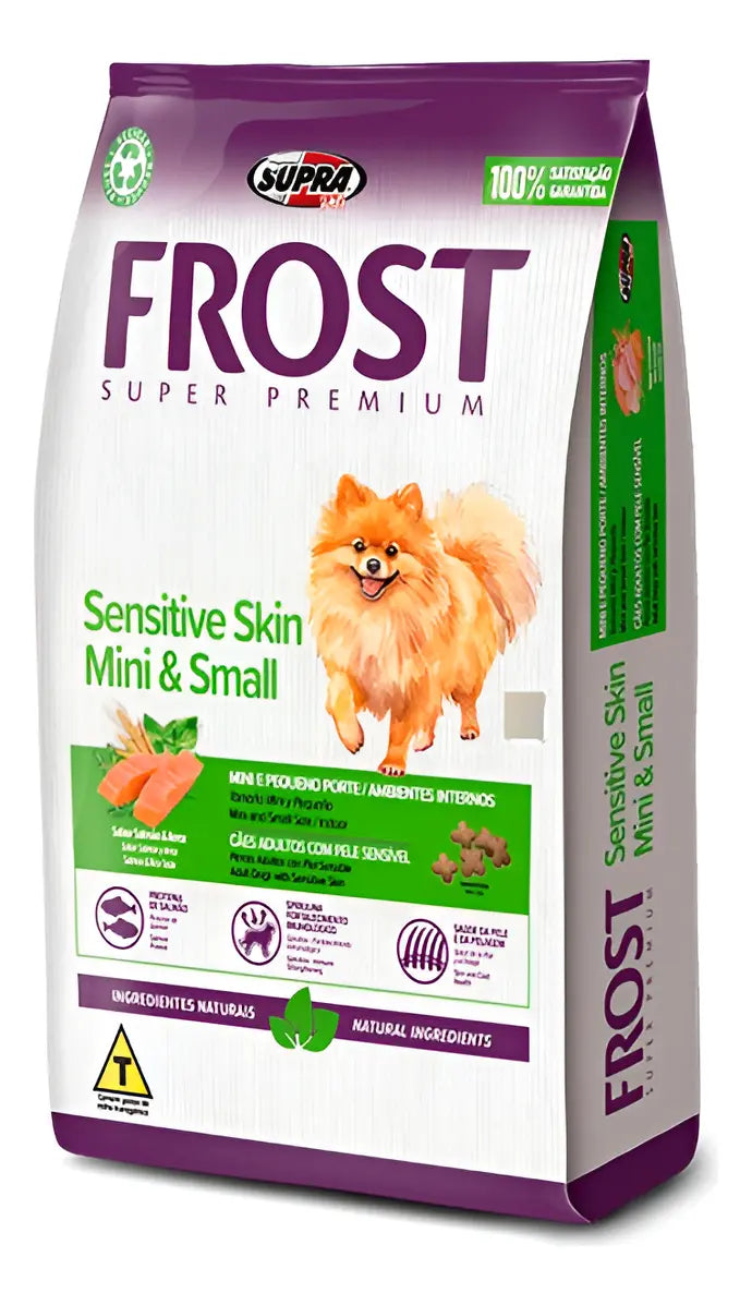 RAÇÃO FROST SENSITIVE SKIN MINI & SMALL SC 1KG