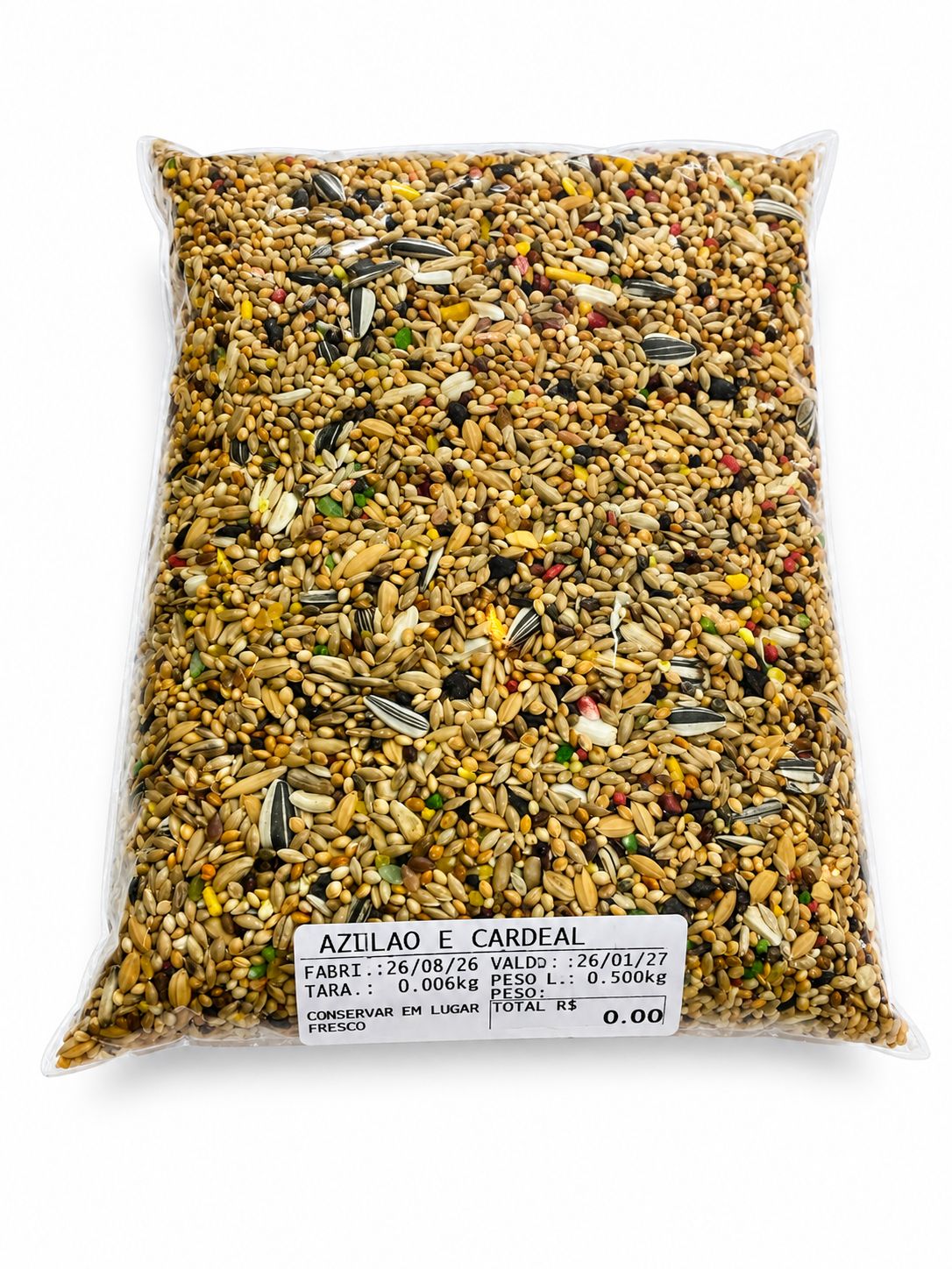 RAÇÃO AZULÃO E CARDEAL 500G
