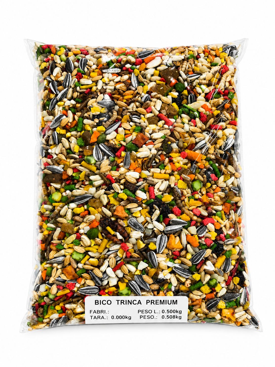 RAÇÃO BICO TRINCA PREMIUM 500G