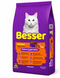 RAÇÃO BESSER PARA GATOS CASTRADOS 10,1KG