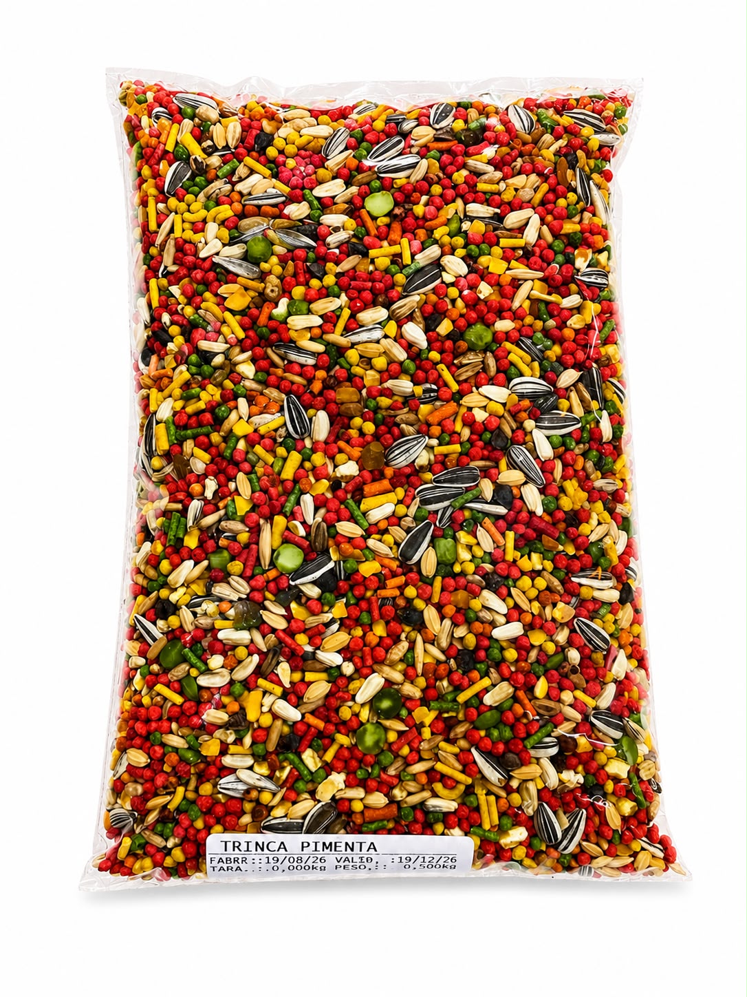 RAÇÃO TRINCA PIMENTA 500G