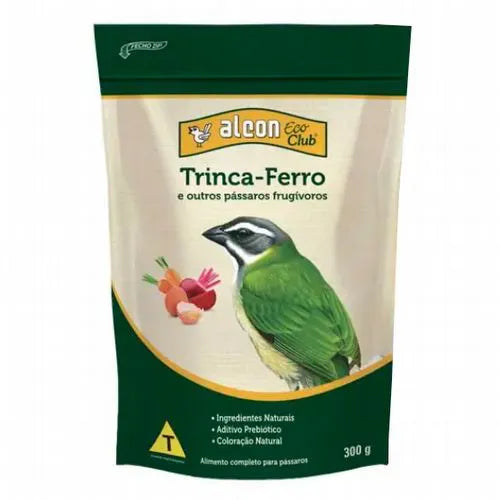 RAÇÃO ALCON ECO TRINCA FERRO PÁSSAROS - 300G
