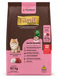 RAÇÃO FAMIL GATO ADULTO E FILHOTES CARNE E FRANGO 10,1KG