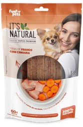 PETISCOS DE TIRAS NATURAIS FUNFOR PETS 60G
