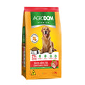 RAÇÃO AGRODOM PREMIUM PARA CÃES ADULTOS SABOR CARNE E FRANGO COM NUGGETS RECHEADOS 7KG