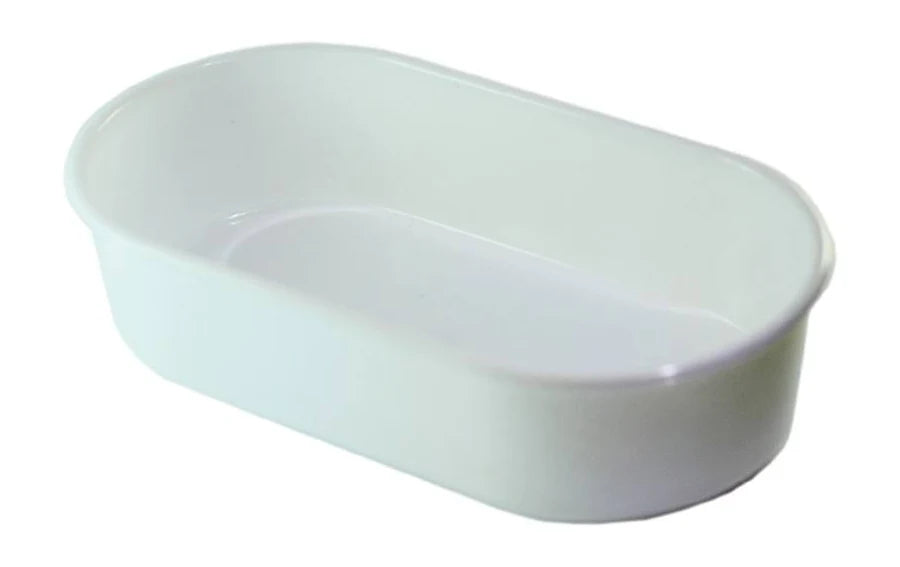 BANHEIRA JEL PLAST PET PIU OVAL LEITOSA PARA PÁSSAROS 400ML