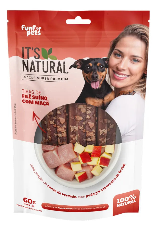 PETISCOS DE TIRAS NATURAIS FUNFOR PETS 60G