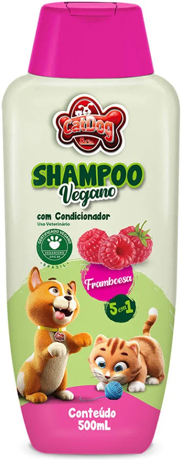 Shampoo Vegano 5 em 1 Para Cães E Gatos – Catdog 500ml