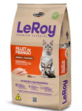 RAÇÃO LEROY SABOR FRANGO PARA GATOS CASTRADOS 10,1KG