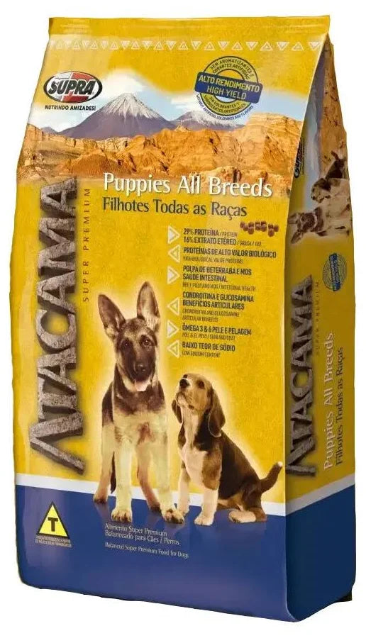 RAÇÃO ATACAMA PUPPIES ALL BREEDS FILHOTES 14KG